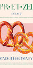 Pretzel Delight Plakat - Posterbox