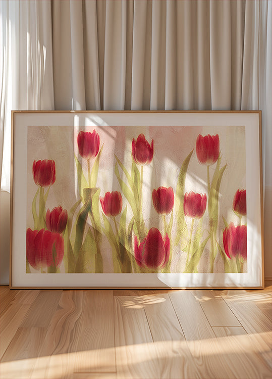 Happy tulips (NEW) - Posterbox