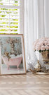 Leopard’s Pink Bubble Bath Plakat - Posterbox
