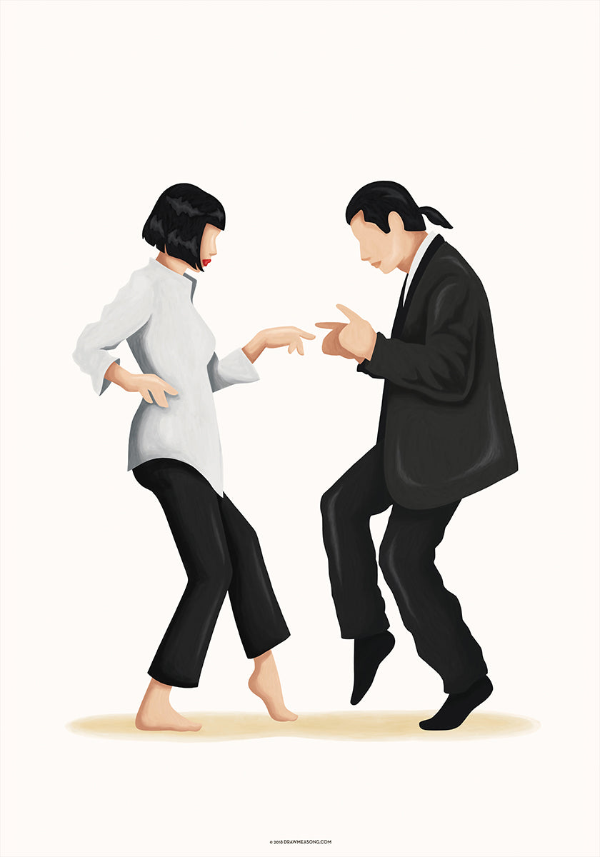 Pulp Fiction Plakat - Posterbox