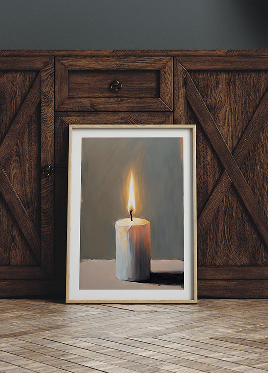 Kerze Plakat - Posterbox