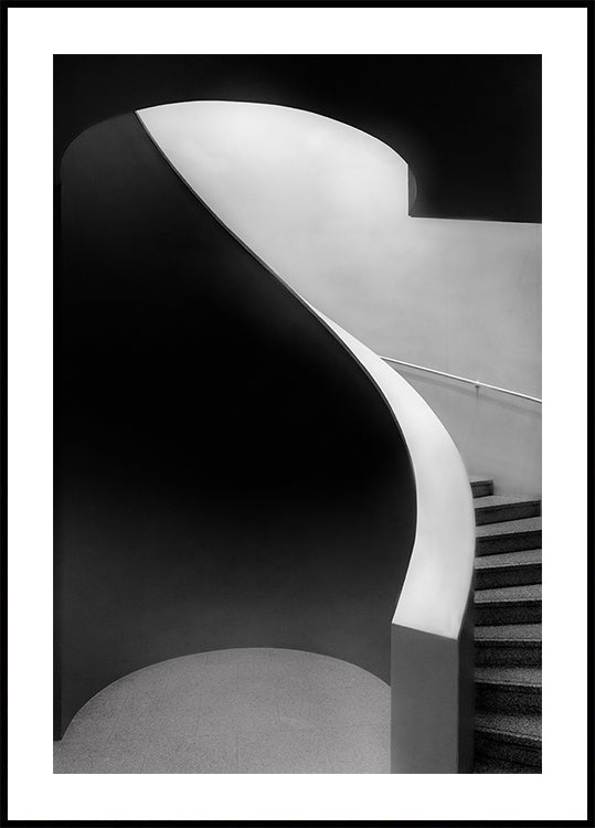 CURVED LINES Plakat - Posterbox