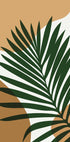 Palm Leaf Plakat - Posterbox.dk