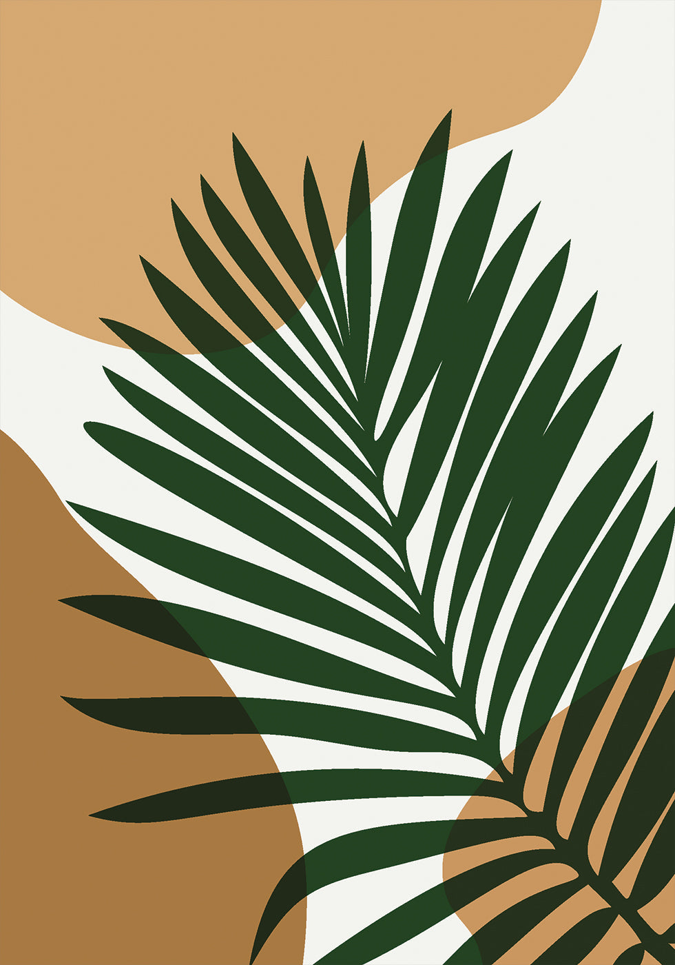 Palm Leaf Plakat - Posterbox.dk