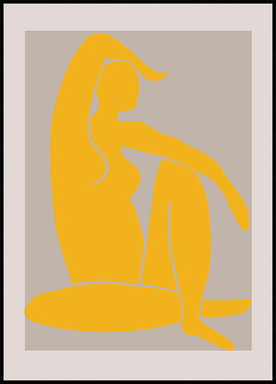 Yellow Figure - Posterbox