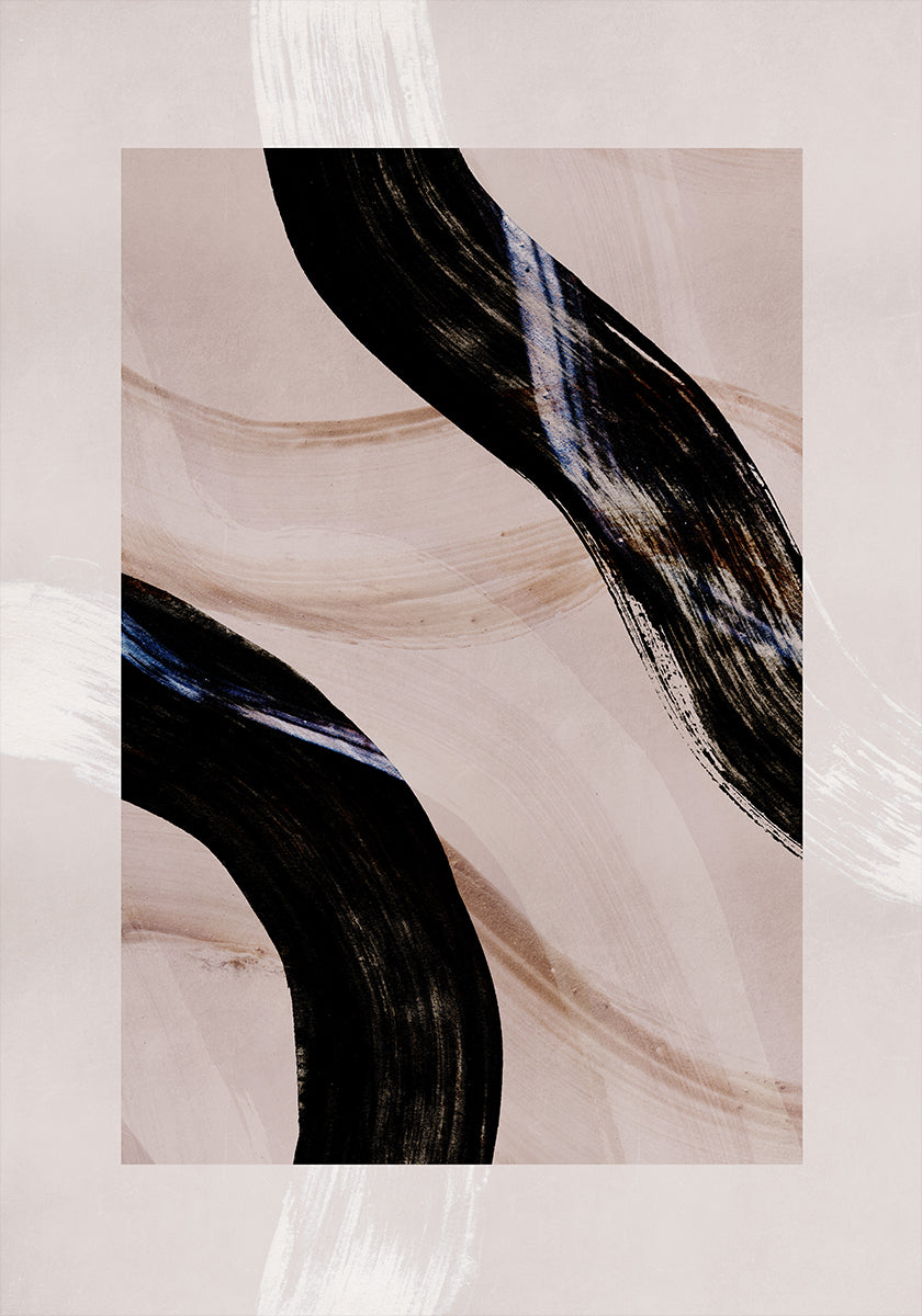 Líneas y formas 5 Póster