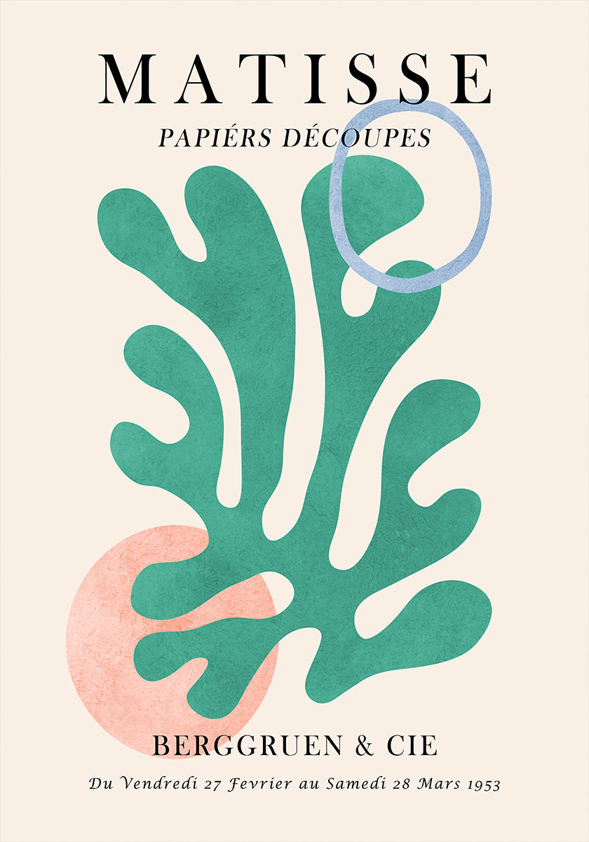 Póster Matisse floral 6