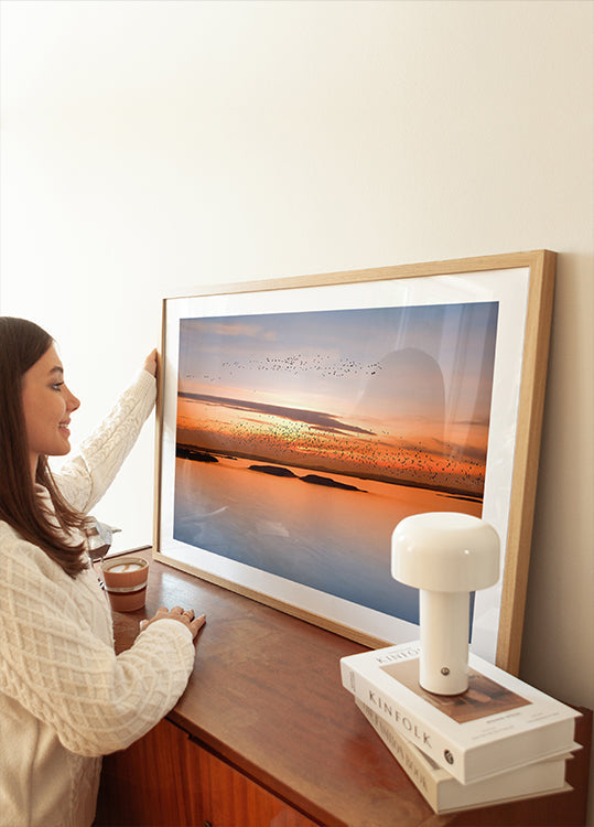 by sunset Plakat - Posterbox