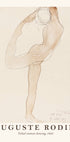 Auguste Rodin, Naked Woman Dancing Plakat - Posterbox.dk