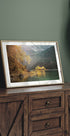Autumn Morning by the Lake Plakat - Posterbox.dk