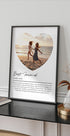 Best Friend, Personalized Photo and Message Plakat - Posterbox.dk