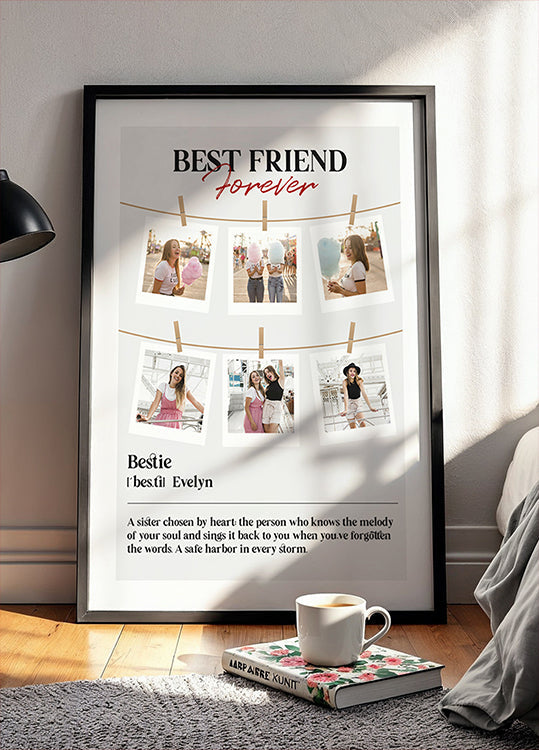 Best Friends Photo Collage Personal - Posterbox