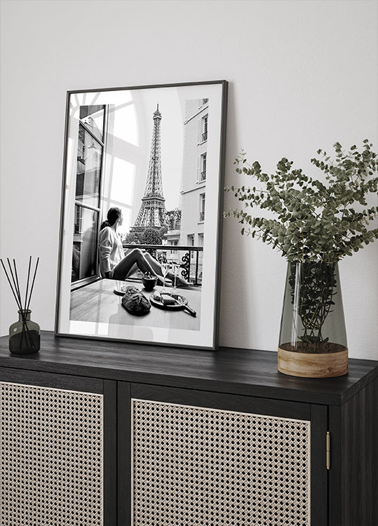 Breakfast in Paris Plakat - Posterbox.dk