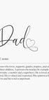 Father Definition Personalized Plakat - Posterbox.dk