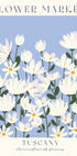 Flower Market, Tuscany daisy field Plakat - Posterbox.dk