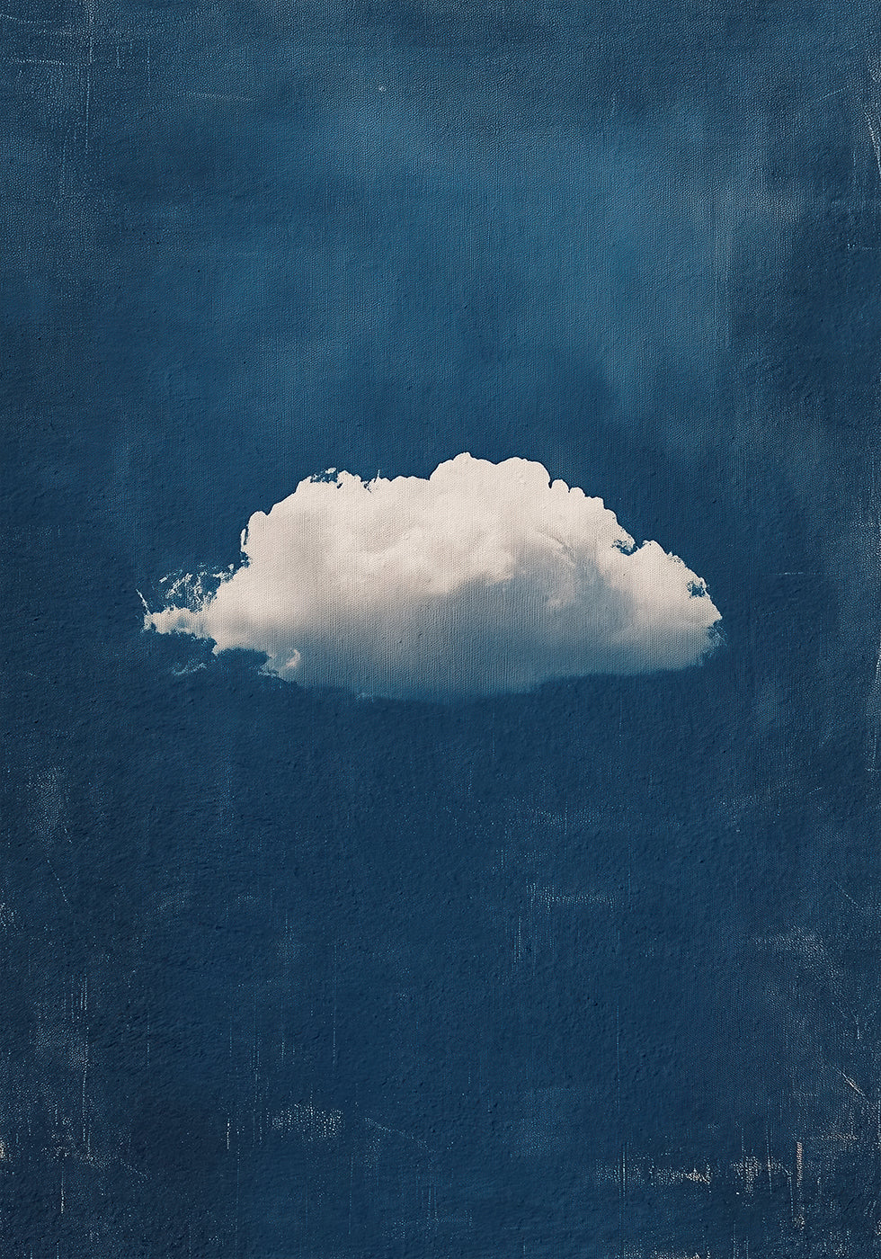 Póster Nube solitaria - Posterbox.dk