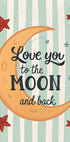 Love you to the moon and back Plakat - Posterbox