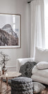 Majestic Mountain Autumn Landscape Plakat - Posterbox.dk