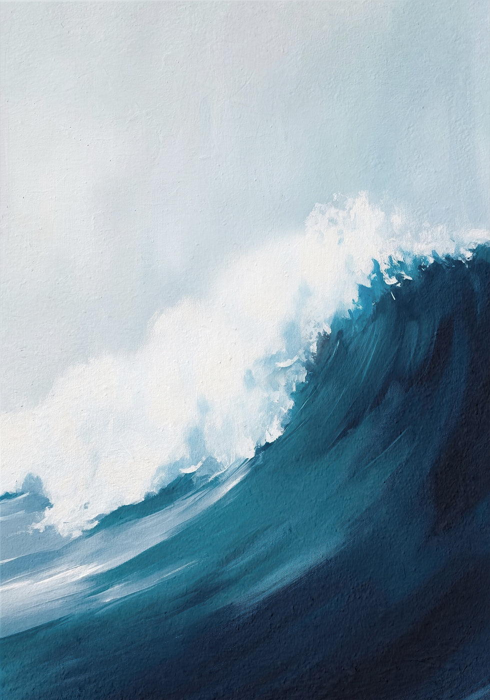 Póster Ola del océano - Posterbox.dk