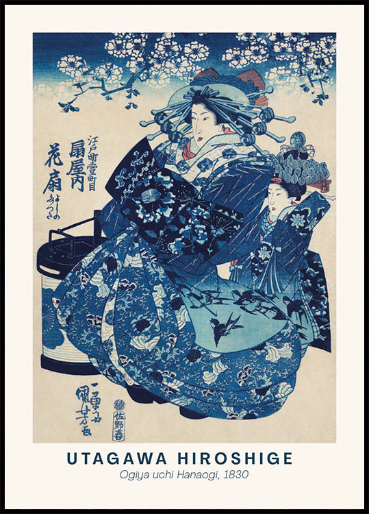 Ogiya Uchi Hanaogi Plakat - Posterbox.dk