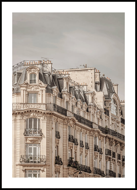 Parisian Houses Plakat - Posterbox.dk