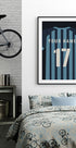 Personalized Football Jersey Plakat - Posterbox.dk