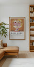 Senecio, abstract geometric face painting Plakat - Posterbox.dk