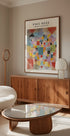 Southern Gardens, colorful abstract mosaic Plakat - Posterbox.dk