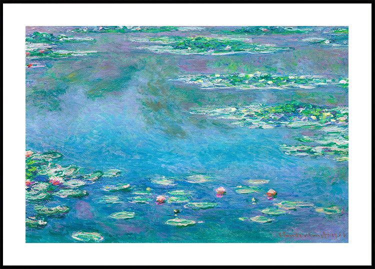 Water Lilies by Claude Monet 1906 Plakat - Posterbox.dk