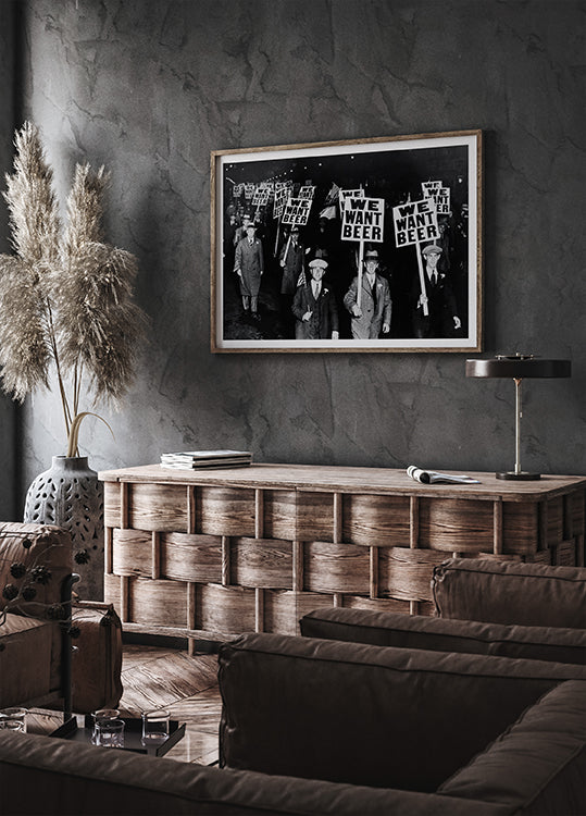 We Want Beer Plakat - Posterbox.dk