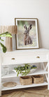 Wild Hare Close-Up Nature Plakat - Posterbox.dk