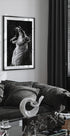 Yawning Lion Plakat - Posterbox.dk