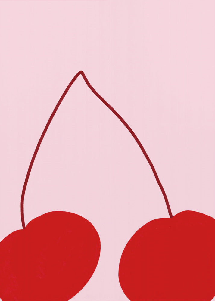 Delicia del dúo de cerezas Póster