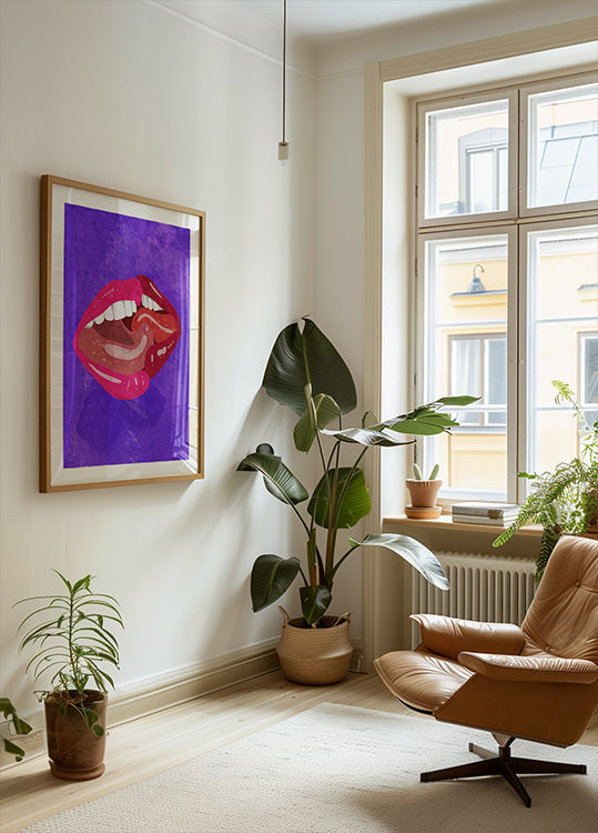 Kissing Plakat - Posterbox