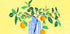 Orange Tree Poster - Posterbox