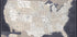 Highly detailed map of the United States, Glyn Plakat - Posterbox