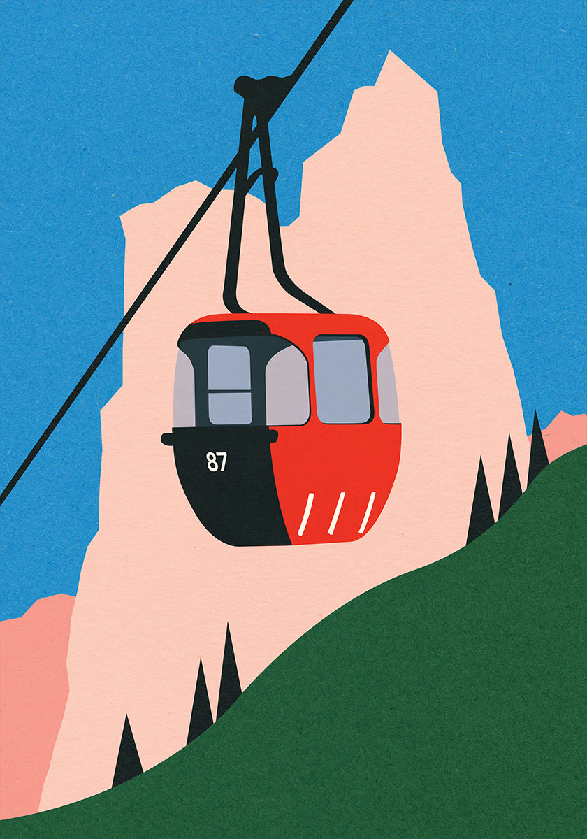 Allgäu Alps Plakat - Posterbox