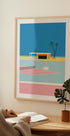 Tennis By the Beach - Posterbox
