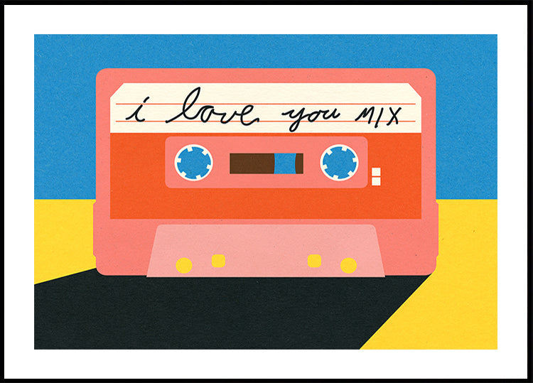 I Love You Mix Tape (NEW) - Posterbox