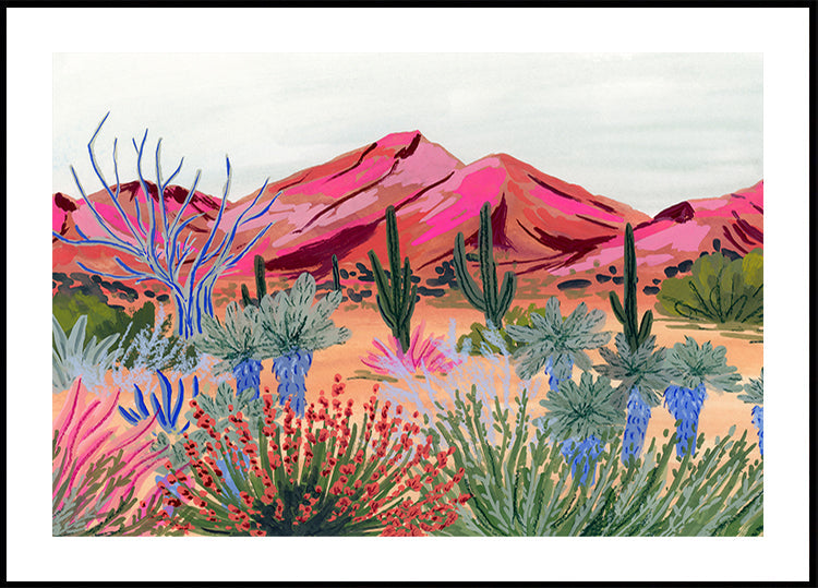 Bright Desert Plakat - Posterbox