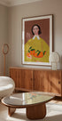 Lady with Oranges Plakat - Posterbox