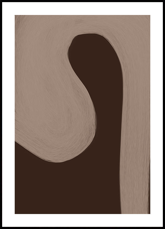Colour Palette   Mocha Mousse   Iv Copy Plakat - Posterbox