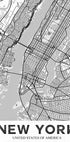 New York White Plakat - Posterbox
