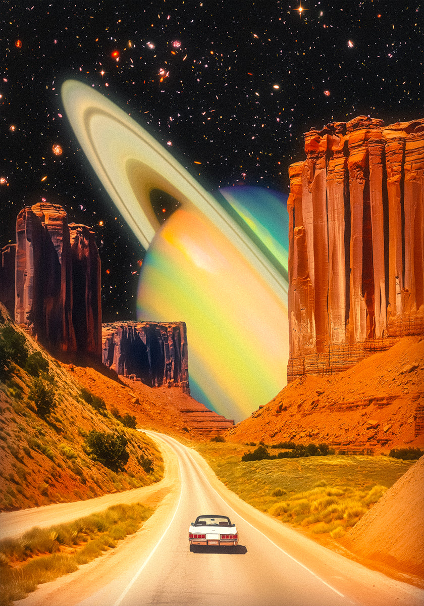 Road Trip to the Rings of Infinity (NEW) - Posterbox