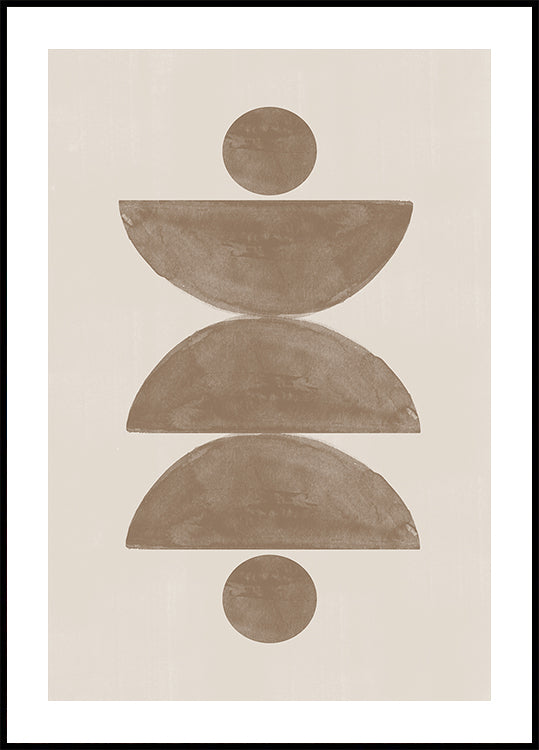 Balanced Geometrics Plakat - Posterbox