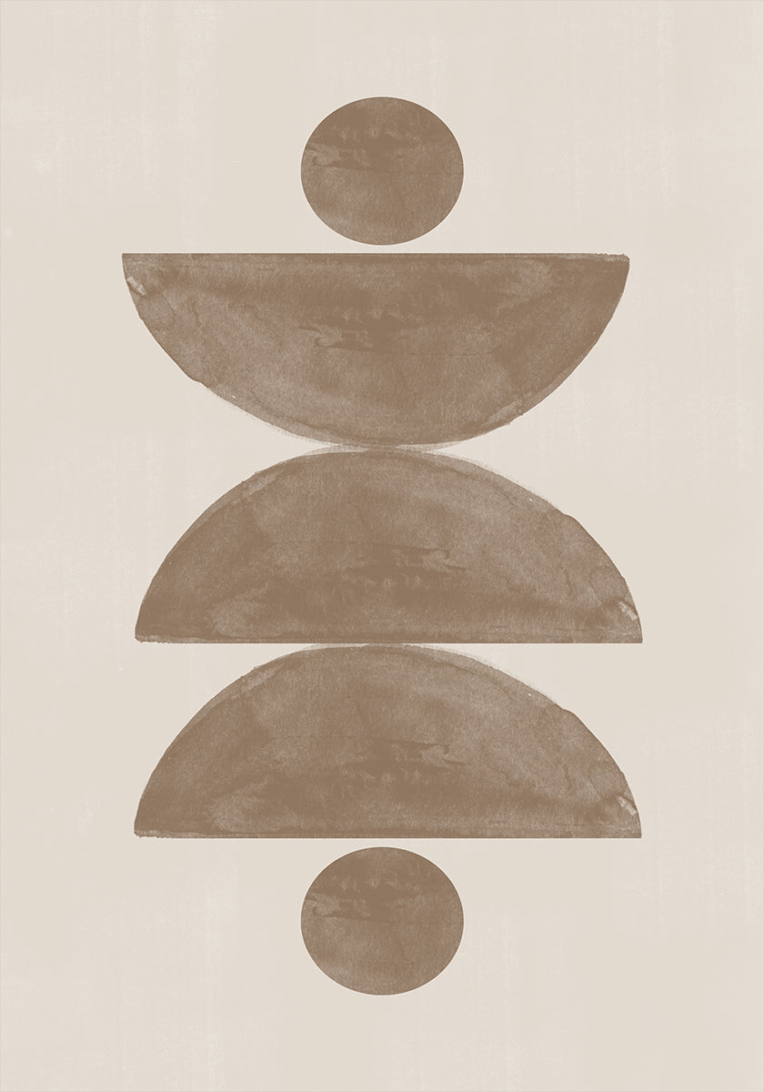 Balanced Geometrics Plakat - Posterbox