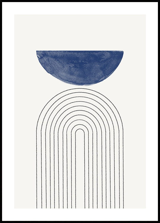 Curved Serenity Plakat - Posterbox