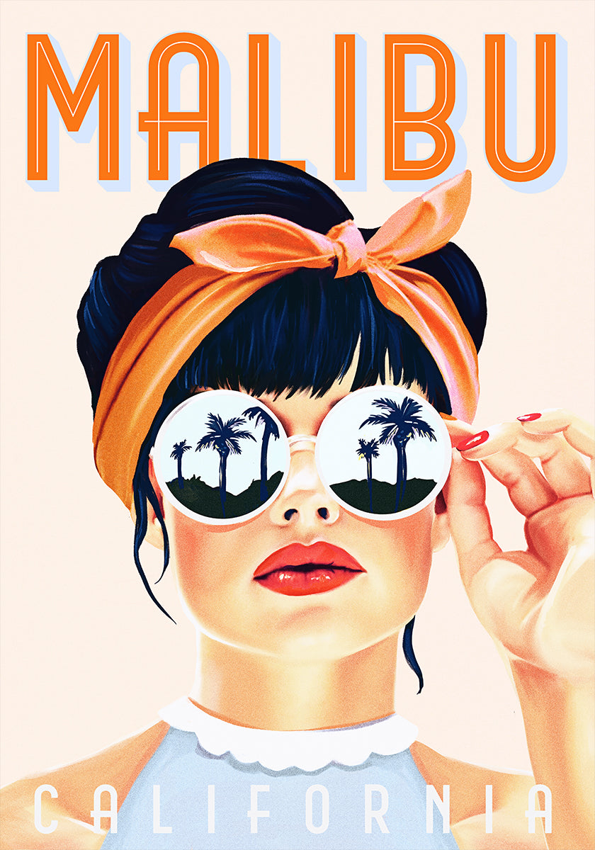 Malibu 1 Plakat - Posterbox