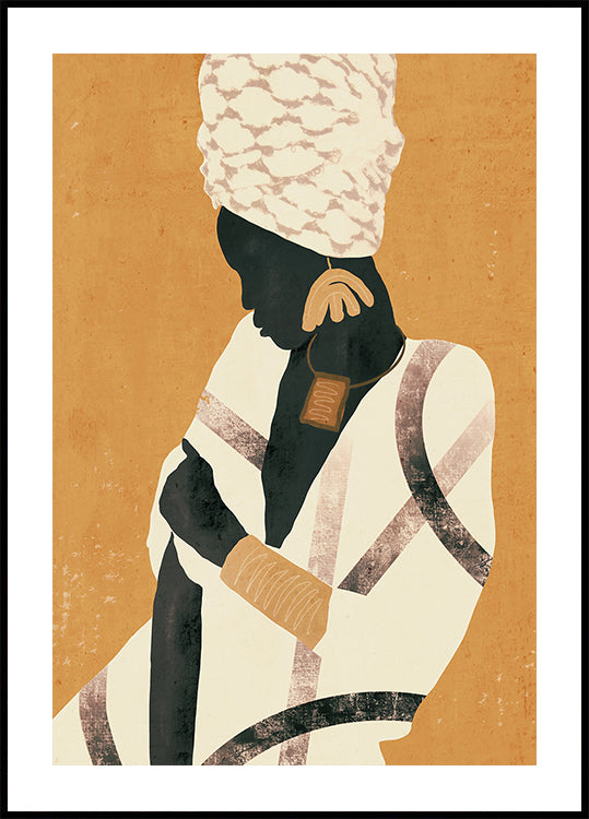 African Woman Plakat - Posterbox