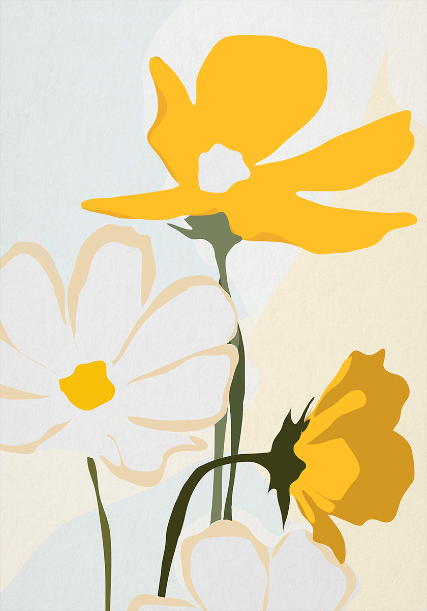 Yellow Flowers (NEW) - Posterbox